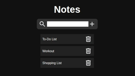 Notes Site